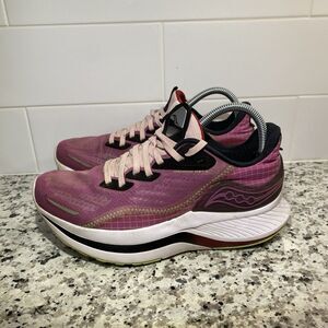 Saucony Endorphin Shift 2 Womens Size 9 Pink Shoes Sneakers S10689-30 DAMAGED